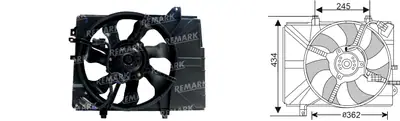 FAN MOTORU [] [HYUNDAI GETZ 2005->]
