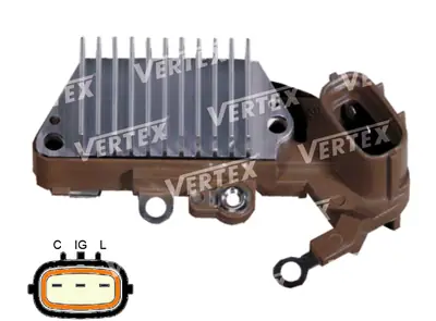 ALTERNATÖR KONJEKTOR [NIPPONDENSO TİPİ 3 FISLI] [OPEL FRONTERA/HONDA]