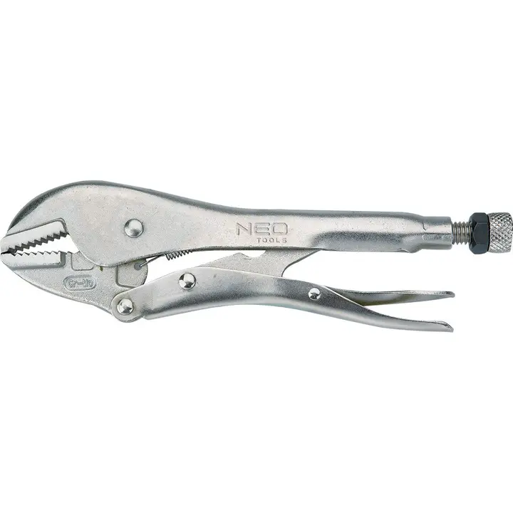Üniversal kilitli pense 250 mm, düz çeneli