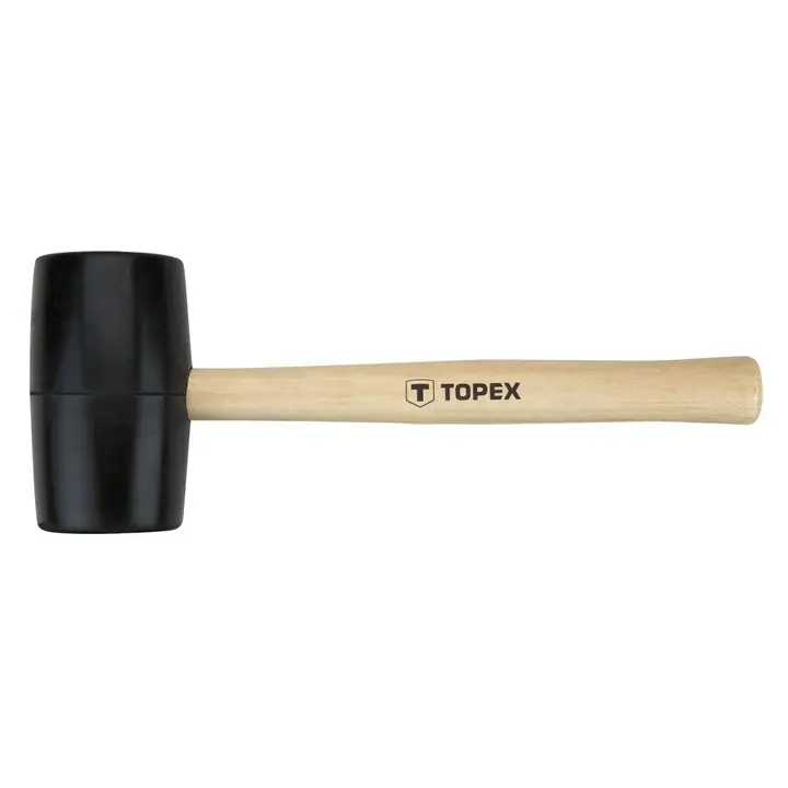 Kauçuk tokmak 58 mm, 450 g, ahşap sap