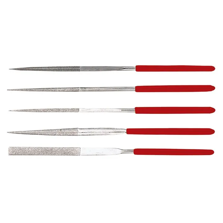 Elmas iğne eğe, 5 parça set