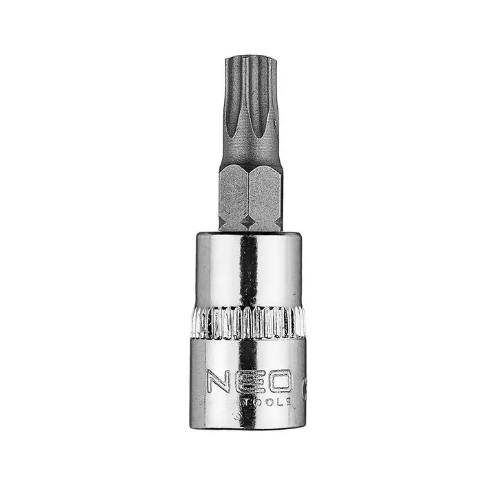Torx TX30 1/4 lokma üzerine uç, kısa, 37 mm
