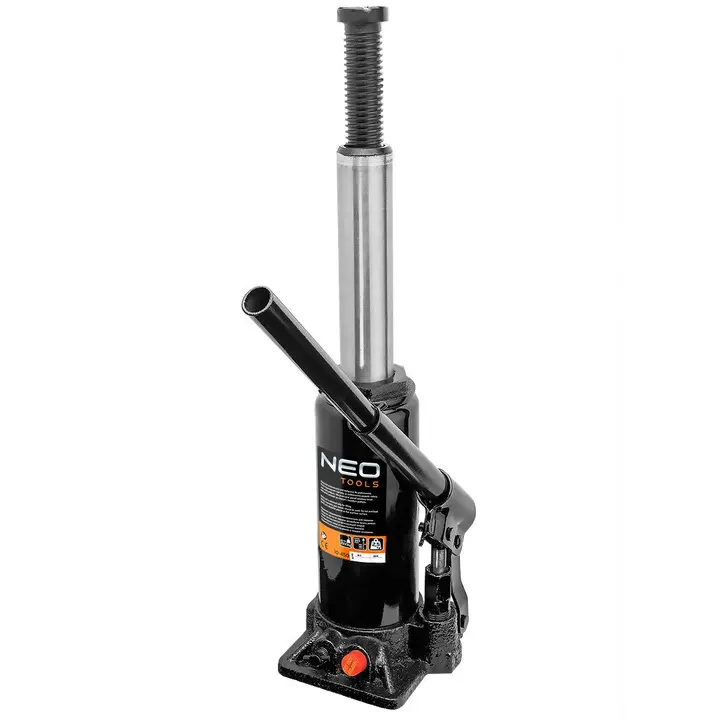 Hidrolik şişe kriko 2 t, 345 mm'ye kadar, 2,5 kg
