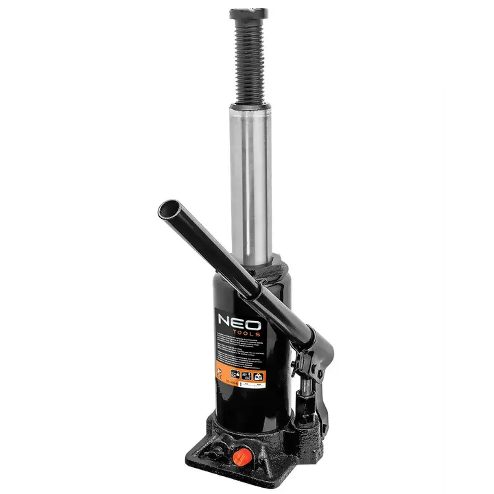 Hidrolik şişe kriko 10 t, 460 mm'ye kadar, 6 kg