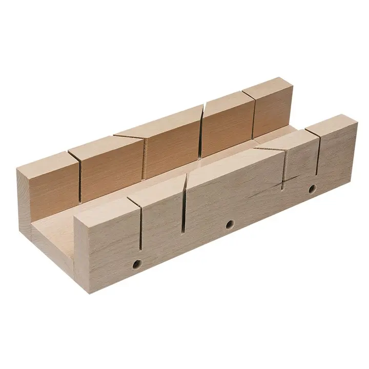 Ahşap gönye kutusu 300 x 65 x 60 mm