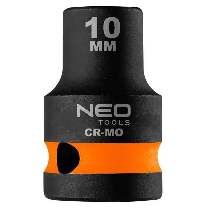 Darbeli lokma 1/2, 10 mm, Cr-Mo