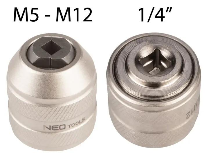 Pafta Adaptörü, 1/4 DR M5-M12