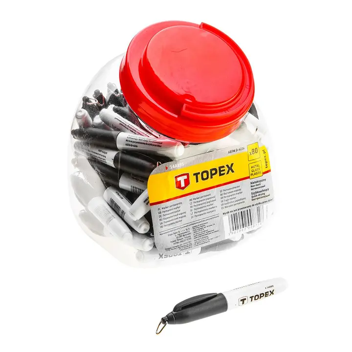 Mini markör, 80'li paketler halinde