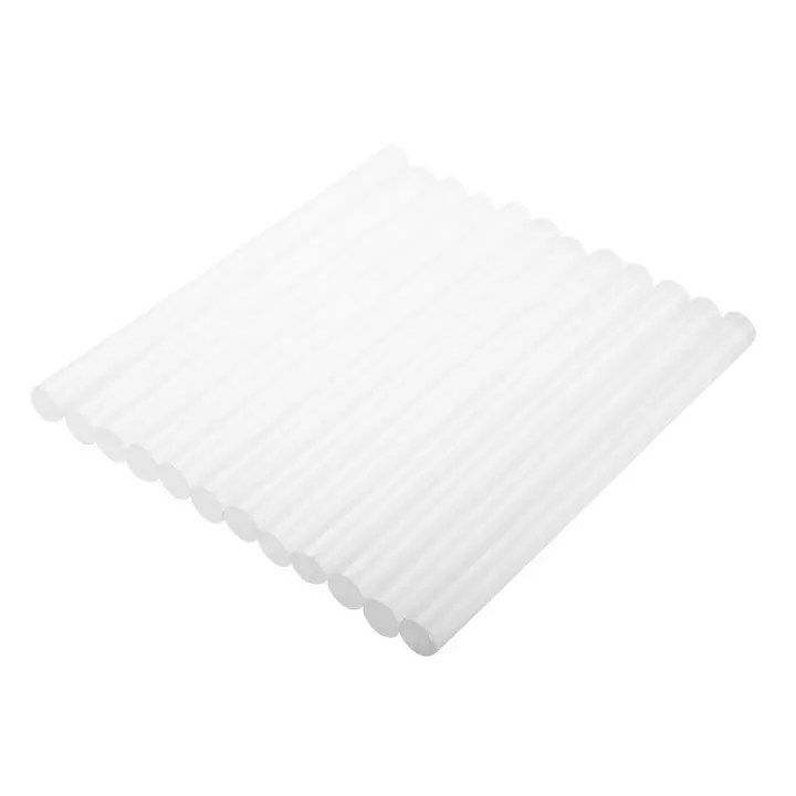 Yapıştırıcı çubukları, 11 x 250 mm, 12 adet, 300 g, şeffaf beyaz