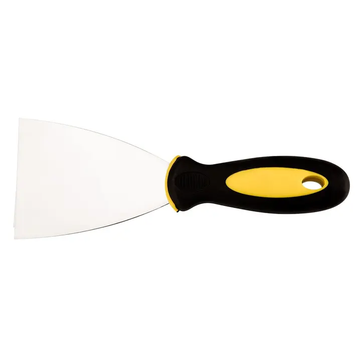Spatula 75 mm, paslanmaz çelik bıçak, iki malzemeli sap