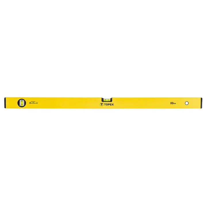 Alüminyum su terazisi, tip 500, 80 cm, 2 kabarcık