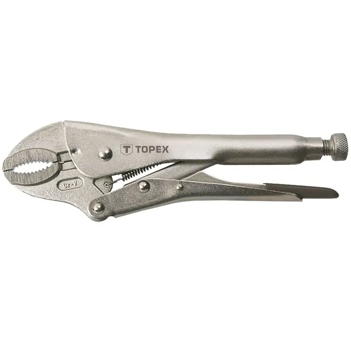 Üniversal kilitli pense 225 mm, kavisli çeneli