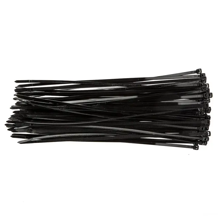 Kablo bağı 4,8 x 300 mm, siyah, 75 adet