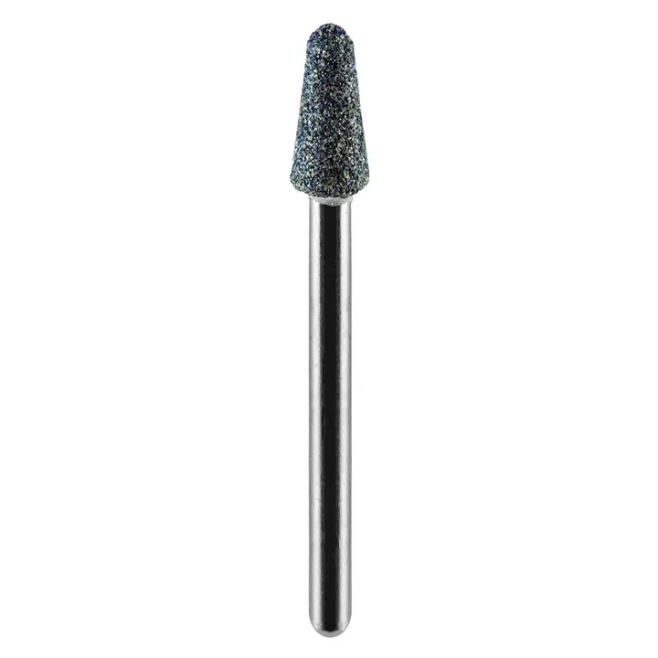 Taşlama taşı 5 x 10 mm, koni, sap 3,2 mm, 3 adet