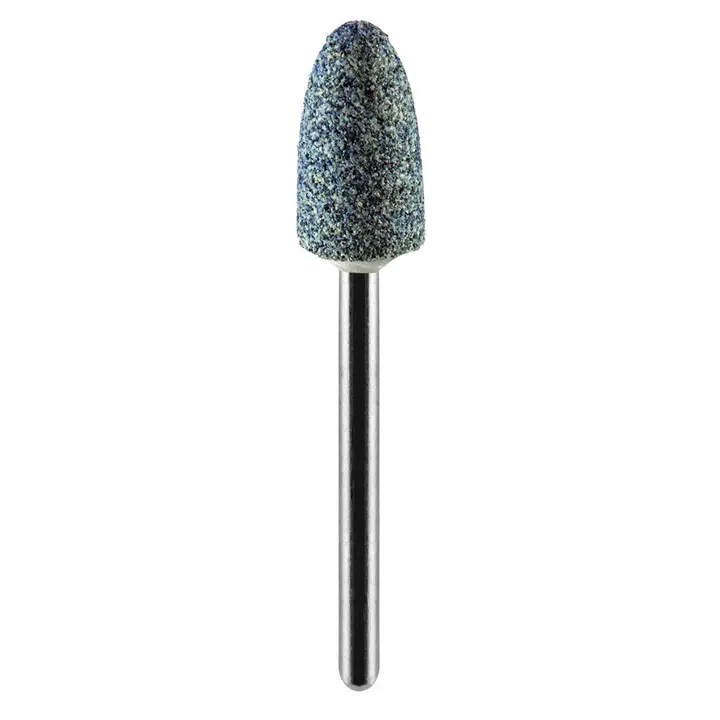 Taşlama taşı 6 x 10 mm, mermi, sap 3,2 mm, 3 adet