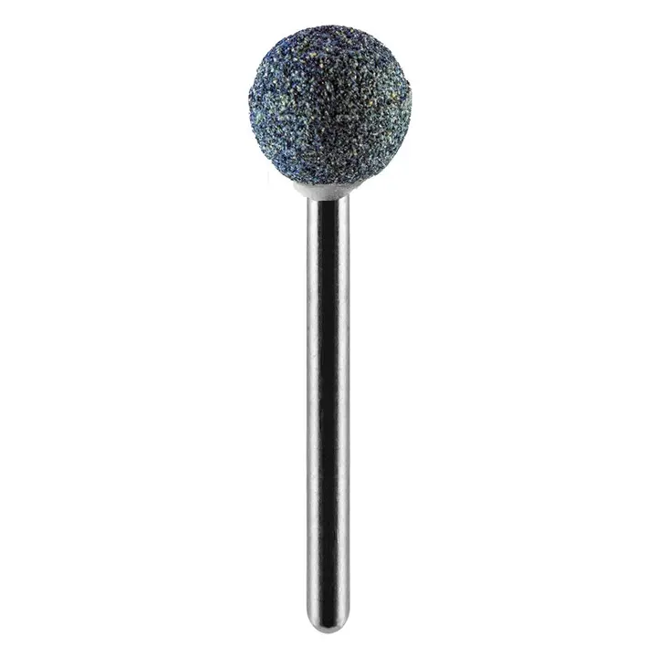 Taşlama taşı 10 mm, top, sap 3,2 mm, 3 adet