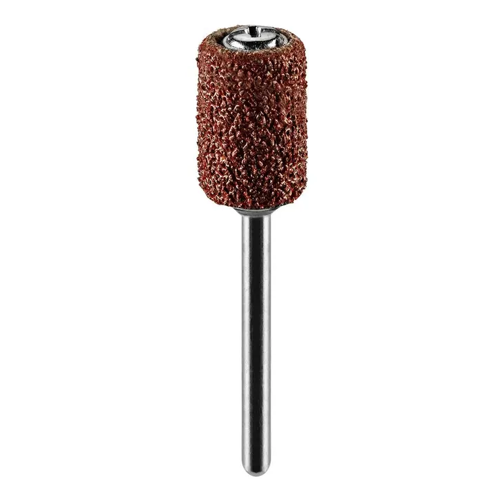 Zımpara bantları 6,3 mm, K60, K120, 10 parçalık set + sap 3,2 mm