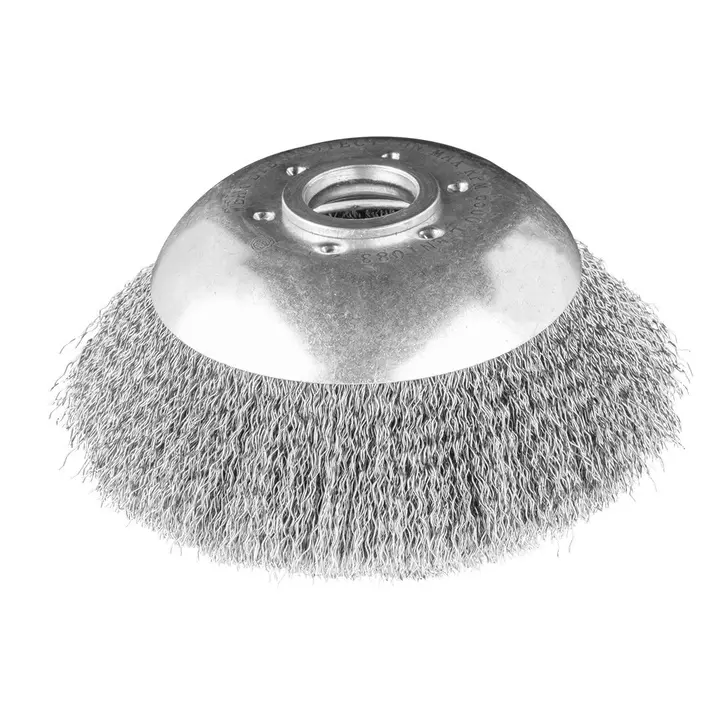 Motorlu tırpan için çelik tel fırça 150 x 25.4 mm, yumuşak