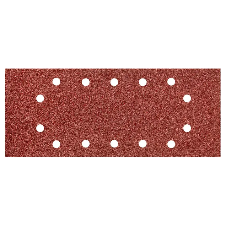 Zımpara kağıdı 115 x 280 mm, K40, 5 adet, delikli