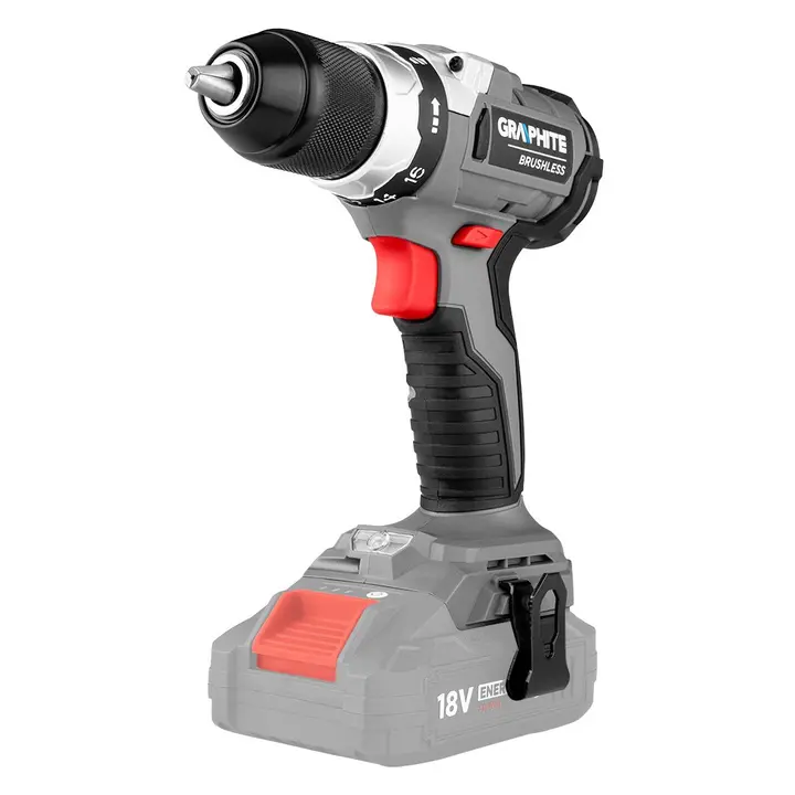 Akülü kömürsüz matkap Energy+, 18V, Li-Ion, akü hariç