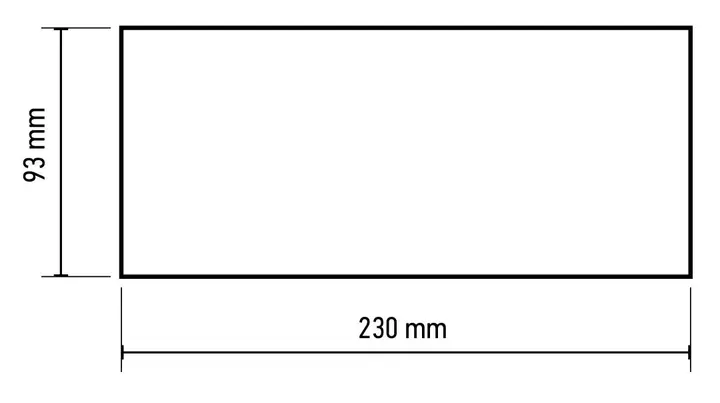 Zımpara kağıdı 93 x 230 mm, P150, 5 adet, deliksiz