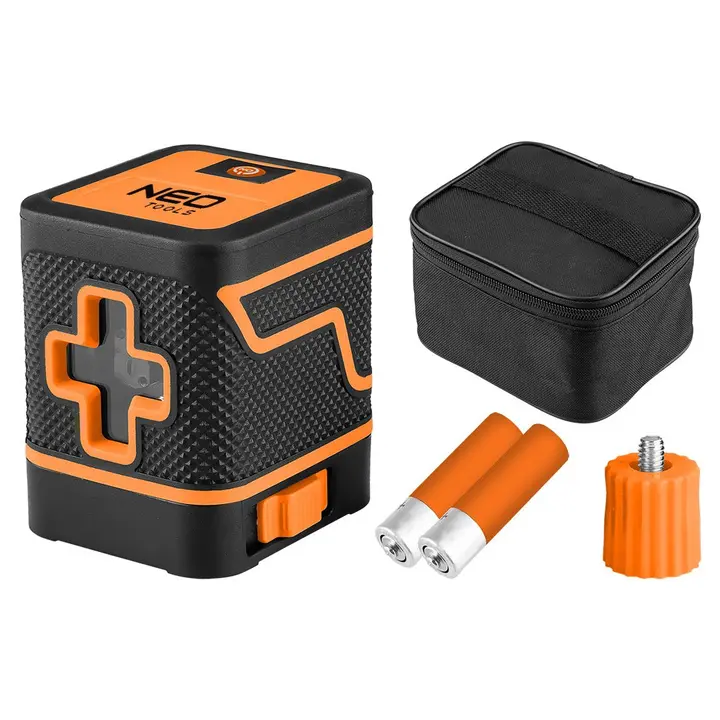 Çapraz lazer 15 m, yeşil, çanta