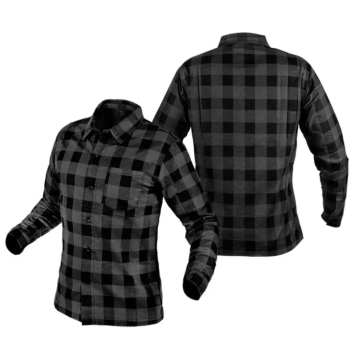 Flanel Gömlek, gri