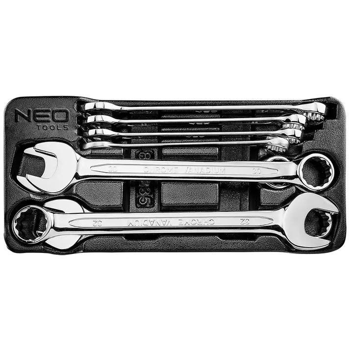 Kombine anahtarlar 20-32 mm, 8 parça set