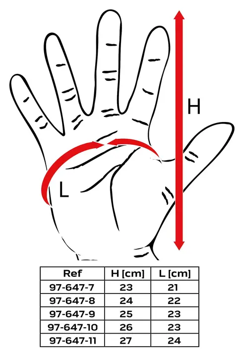 İş eldiveni, nitril kaplı polyester, 4131X