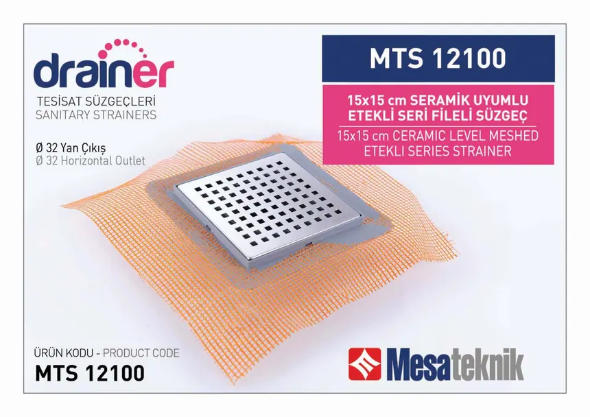 MTS 12100 Etekli Serisi Fileli 15 cm