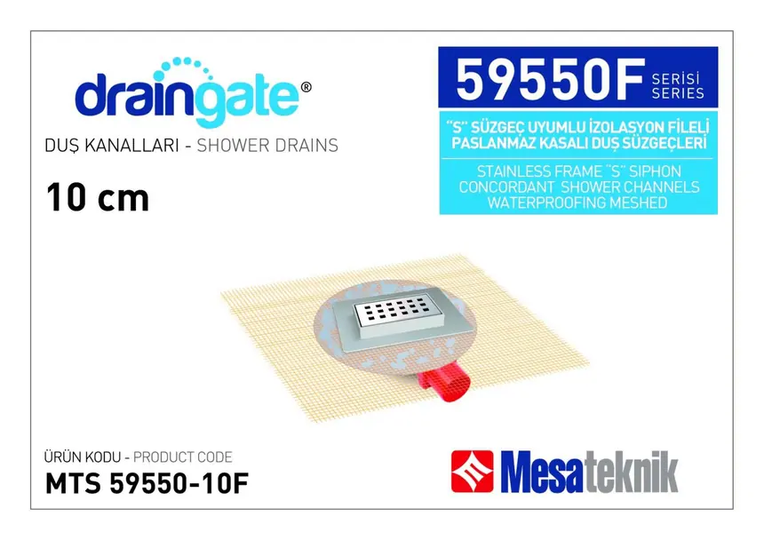 MTS 59550F S Sifon Uyumlu Seramik Seviyeli İzolasyon Fileli Seri