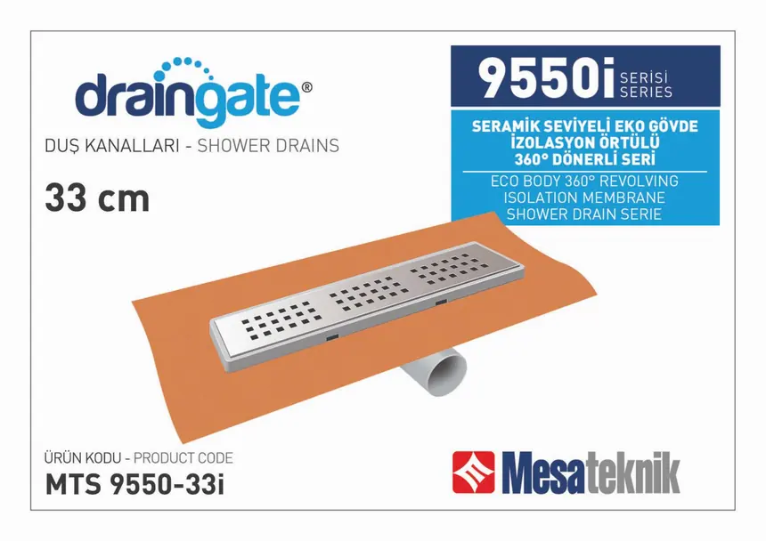 MTS 9550İ Seramik Seviyeli 360º Dönerli İzolasyon Örtülü Seri