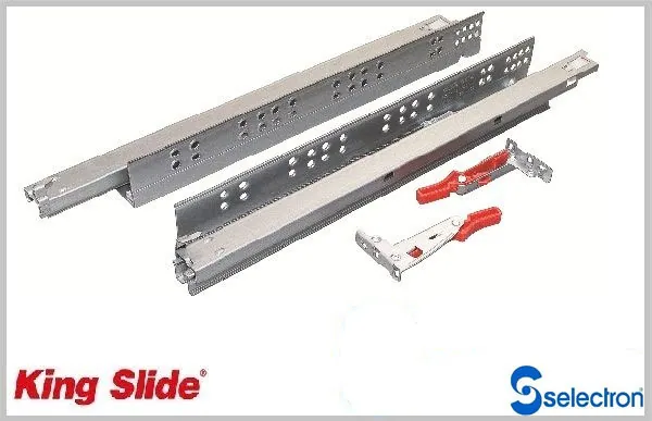 Sessiz Yumuşak Kapatmalı Gizli Ray (16 mm)