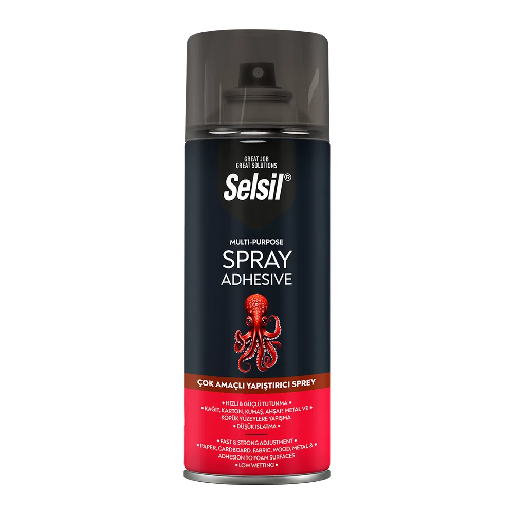 Selsil Çok Amaçlı Yapıştırıcı Sprey