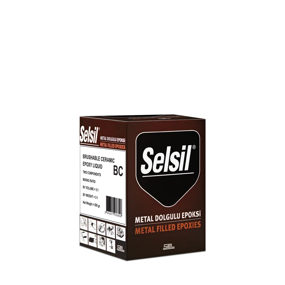 Seramik (Alumina) Dolgulu Sürülebilir Sıvı Epoksi